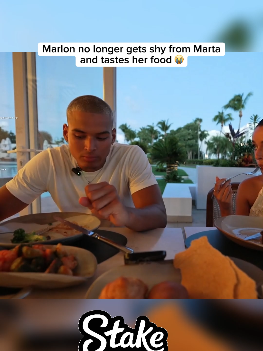 Marlon no longer gets shy from Marta 😭❤️ #marlon #twitchclips #fyp #martadiaz #fazeclan