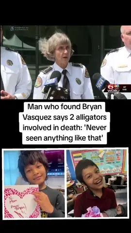 Man who found #BryanVasquez says 2 #alligators involved in death: 'Never seen anything like that' #gator 
