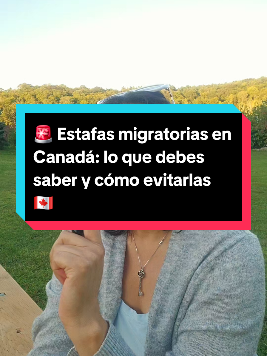 Cada día hay personas que pierden dinero y hasta su futuro por caer en estafas migratorias 💸🚨. 👉 Promesas de trabajo sin permisos. 👉 Agencias que te dicen que con visa de turista ‘arreglas todo aquí’. 👉 Escuelas fantasma que no existen. En este video te cuento las estafas más comunes y cómo evitarlas ✨. Porque emigrar a Canadá no es un juego, es tu futuro. 🌎🍁 #adarargüello #creatorsearchinsights #CanadaImmigration #InmigracionCanada #EstafasMigratorias