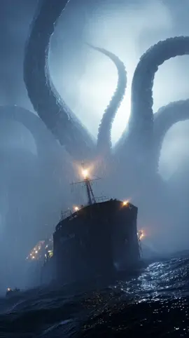 The ocean hides things humanity was never meant to see… 🌊⚡ A colossal kraken rises from the depths, wrapping its massive tentacles around a helpless ship in the middle of a storm. 🌑 Would you survive this? 🦑🌊 #krakenattack #colossalmonster #deepseahorror #krakenawakens #oceanmysteries #darkocean #shipwrecked #monstersofthedeep #stormyseas #cinematichorror 