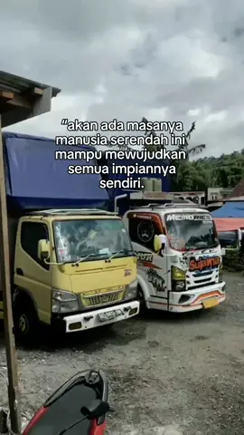 Tidak MUDAH bukan berarti tidak MUNGKIN😇 #storytrukaestetic #storysopirtruk #storytruck #krodong_mania_indonesia #sujama_jaya_mandiri 
