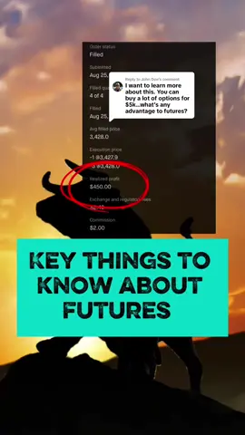 Replying to @John Doe  Key things I’ve learned #tradingfutures on @Robinhood.  - They’re mark to market. Your gains and losses will be realized that day BUT your total gains can offset the loss over time.  - Look at your realized #profit in trading history to view the cumulative gain or loss over time.  - Futures do not experience time decay in the same way options do.  - You can hold futures for a long-term hedge without decay, if your account size is big enough to handle the drawdown if the position moves against you.  #howtotradefutures #investinghowto #advancedinvesting