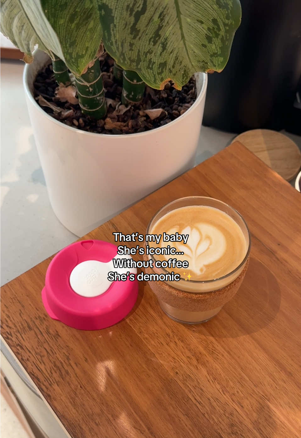 This is your sign to get your girl a coffee 😈 #KeepCup #Reusuable #JustinBieber 