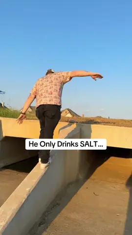 Dude loves his firesalt.. #firesalt #hydration #hydrate #electrolytes #tiktokshopcreatorpicks 