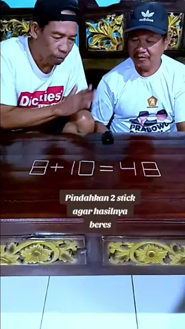 Pindahkan 2stick#challenge #iqtest #tainment 