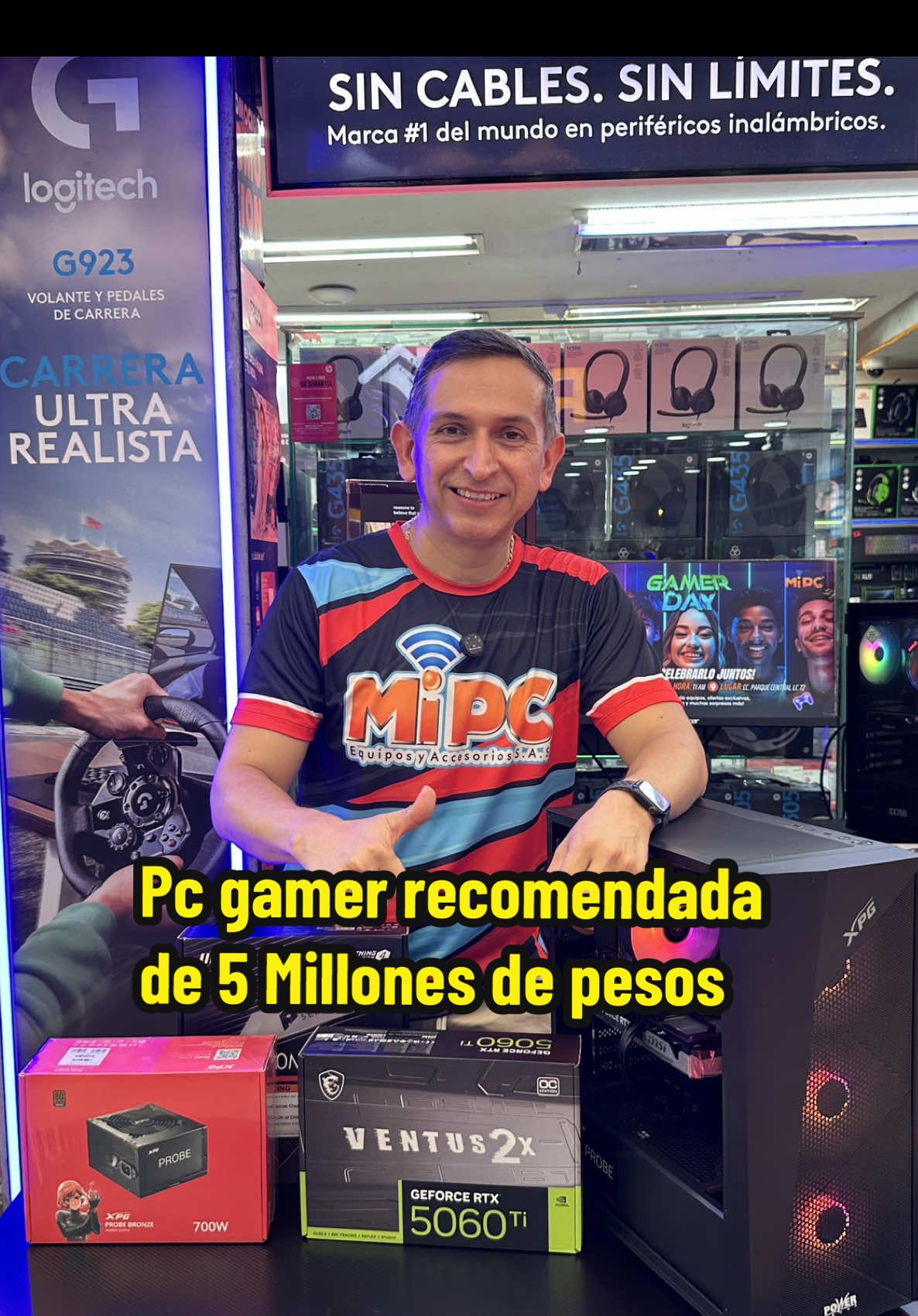 🤩Y empezamos nuestro mes de septiembre respondiéndoles sus dudas más comunes!  🚀En esta ocasión Julián nos pidió recomendación para una pc de $5 Millones y esto fue lo que le propusimos!  👍🏻Cuéntanos en los comentarios que te pareció, que le cambiarías y de cuanto presupuesto quieres armar tu pc gamer? ———- #PcGamer #gaming #pcgaming #gamers #setupgamer #GamingSetup #mipcequipos #pcgamercolombia #barranquilla #ryzen #computadorGamer  