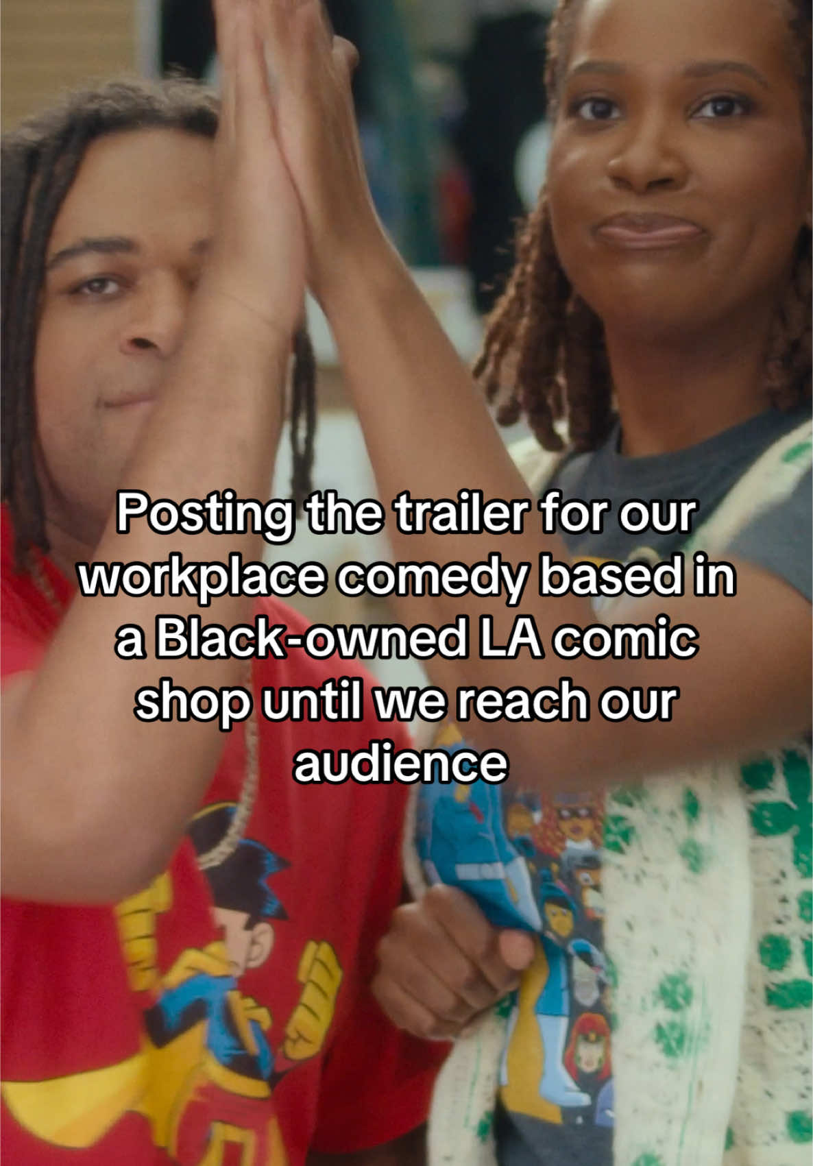 Episode 1 is out on YOUTUBE! Link in bio!!! #indiefilm #geek #thecomicshop #thecomicshopseries #indieanimation 