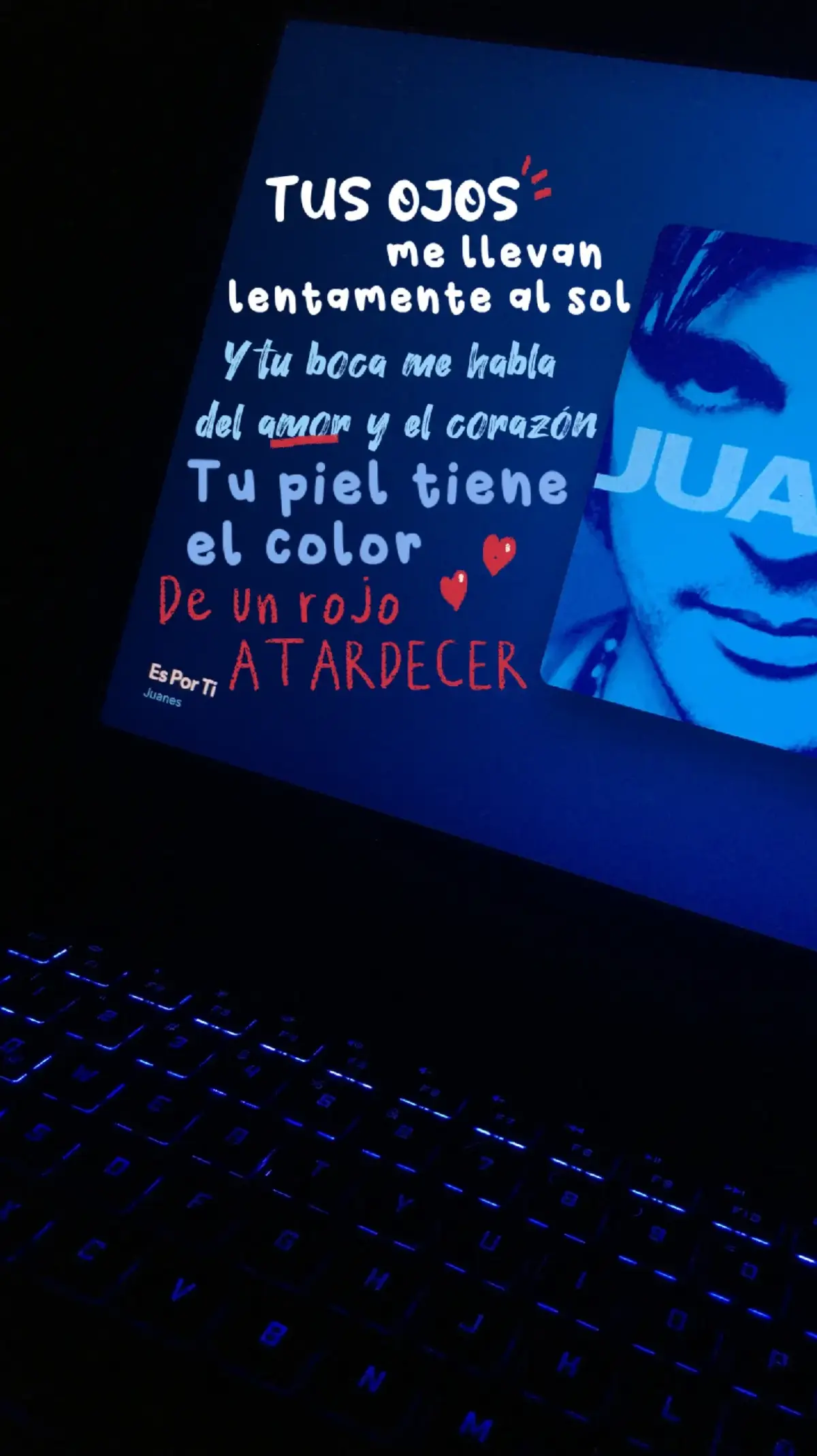 💙 #juanes #music #romantico #fyp #esporti 