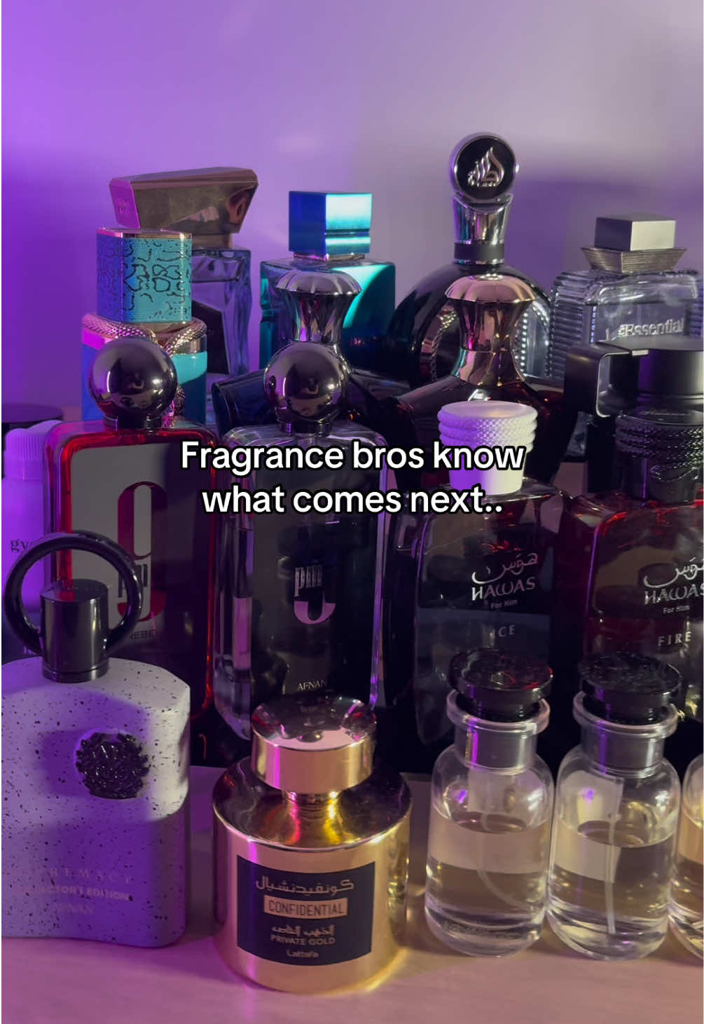 Do fragrance bros also support smaller creators trying to make it? #fragrancetiktok #fragrancecollection #cologne 