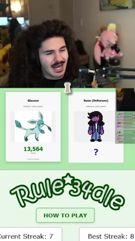 ruben finds out about rule34dle #twitchclips #justchatting  #fyp #rubensargasm 