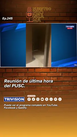 TT14 Reunión de última hora del PUSC.