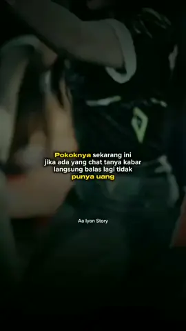 Kalau ada yang chat #aaiyan #cianjur #story #katakata #fyp 