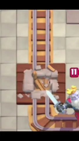 absolute cinema 14 hp clutch 🥹 #myway #clashroyale #tiktok #comeback #fyp