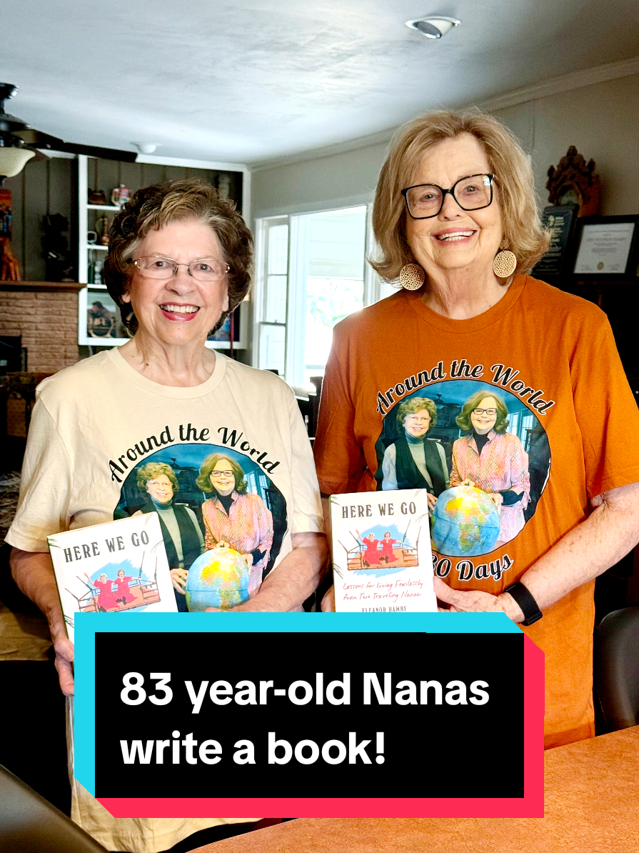Sandy & Ellie have become the Traveling Nanas. Two women who became best friends late in life - after the loss of their husbands. They traveled around the world in 80 days at 81 together. #BookTok  #bookgirls #olderwomen  #bookreccomendations  #bestfriendsforever  @Penguin Books 