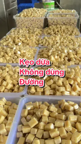 Kẹo dừa không dùng đường #keoduahongvan #keoduakhongduong #keoduakhongdungduong #keoduabentre🌴🥥 #xuhuongtiktok2025☘️🍀 