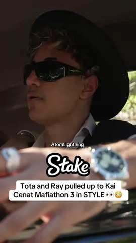 Tota and Ray pulled up to Kai Cenat Mafiathon 3 in STYLE 👀😳 #kaicenat #mafiathon3 #tota #rayasianboy @Kai Cenat @Tota Mc @Ray 