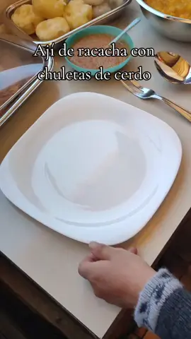 Ají de racacha con chuletas #comidaboliviana #paratiiiiiiiiiiiiiiiiiiiiiiiiiiiiiiiiii 