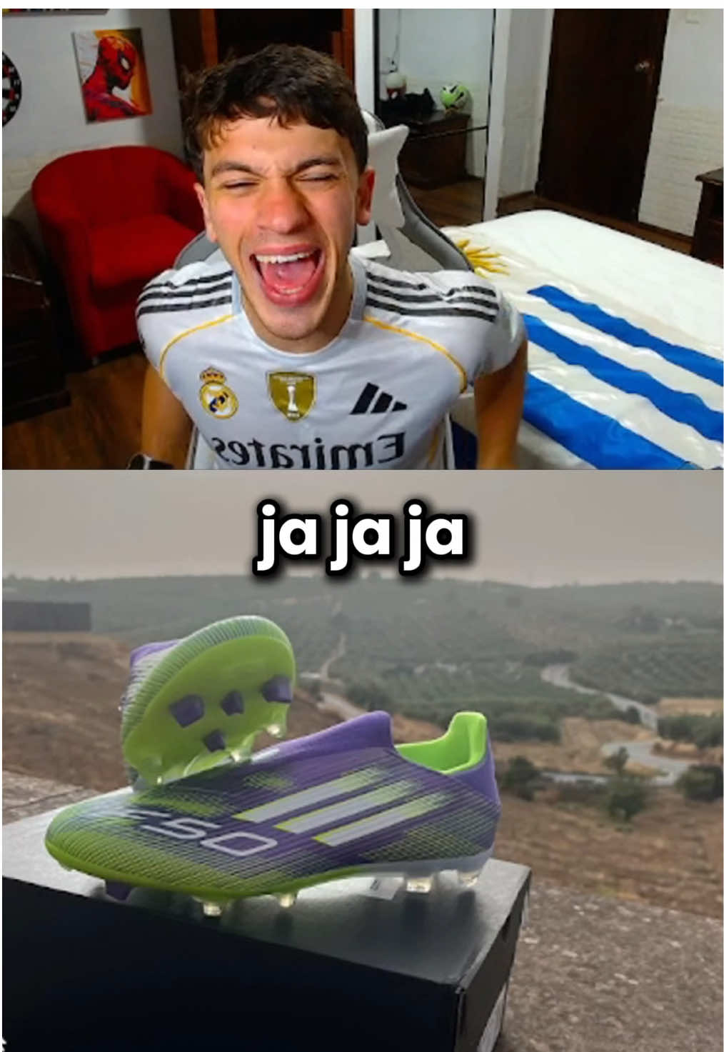 REALMENTE EMOCIONAAAA 🗣️😂 #uruguay #argentina #calzadofutbol #futbolargentino #botines 