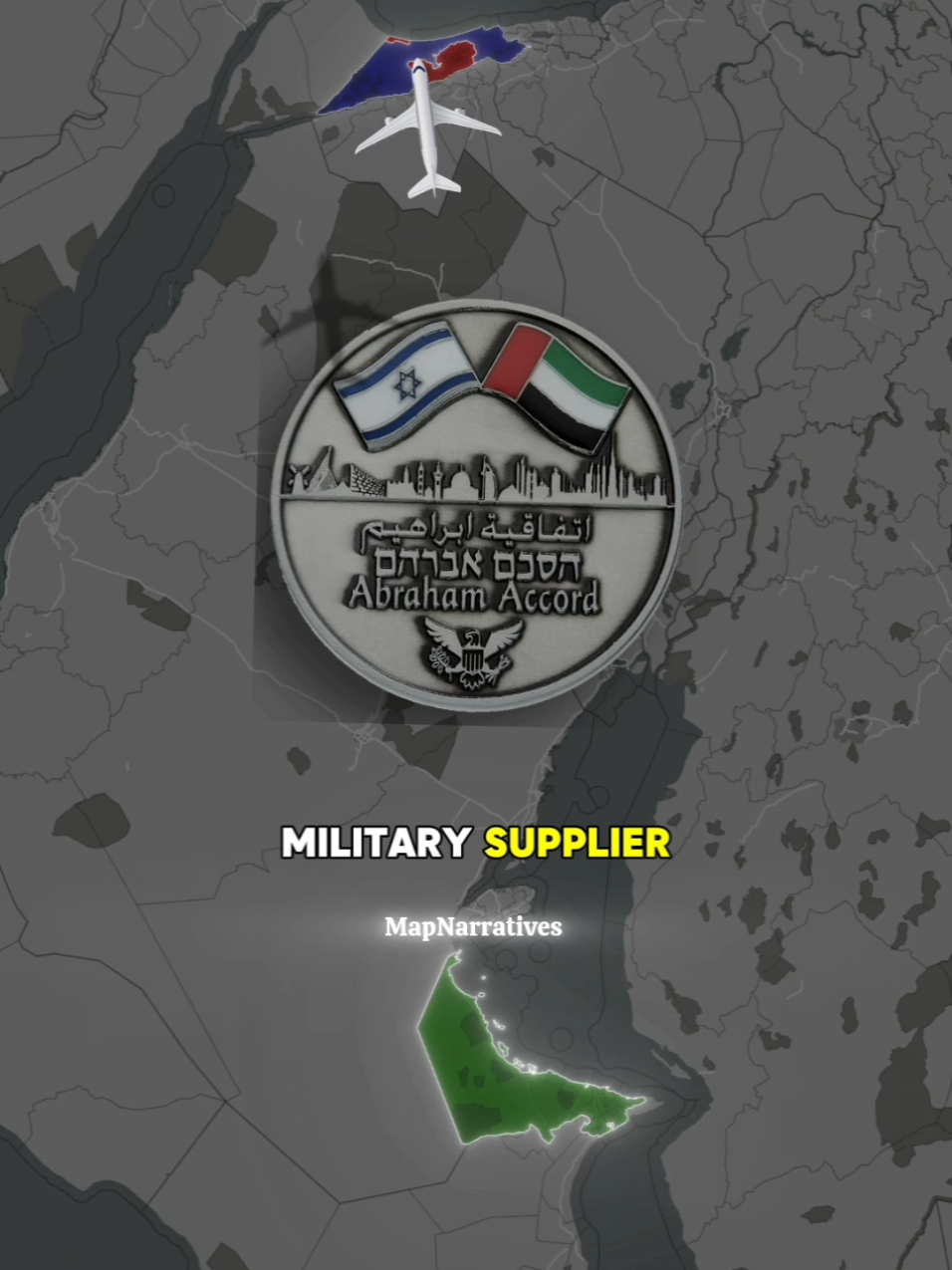 UAE Arms Shipment to Israel Amid Regional Tensions #UAE #Israel #Gaza #MiddleEast #MapNarratives 