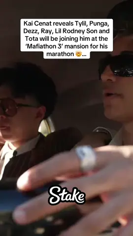 Kai Cenat reveals Tylil, Punga, Dezz, Ray, Lil Rodney Son and Tota will be joining him at the ‘Mafiathon 3’ mansion for his marathon 🤯… #kaicenat #rakai #mafiathon3 