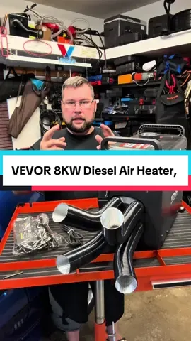 VEVOR 8KW Diesel Air Heater, #VEVORHeater #DieselAirHeater #vevor  #WinterReady #vevordieselheater  @vevor.official 