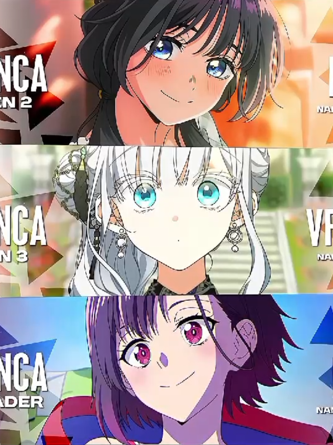 cihuyyy inii dia trio kawaii and imuttt 🤗✨ #marganca #nanimecreatoraogiri 