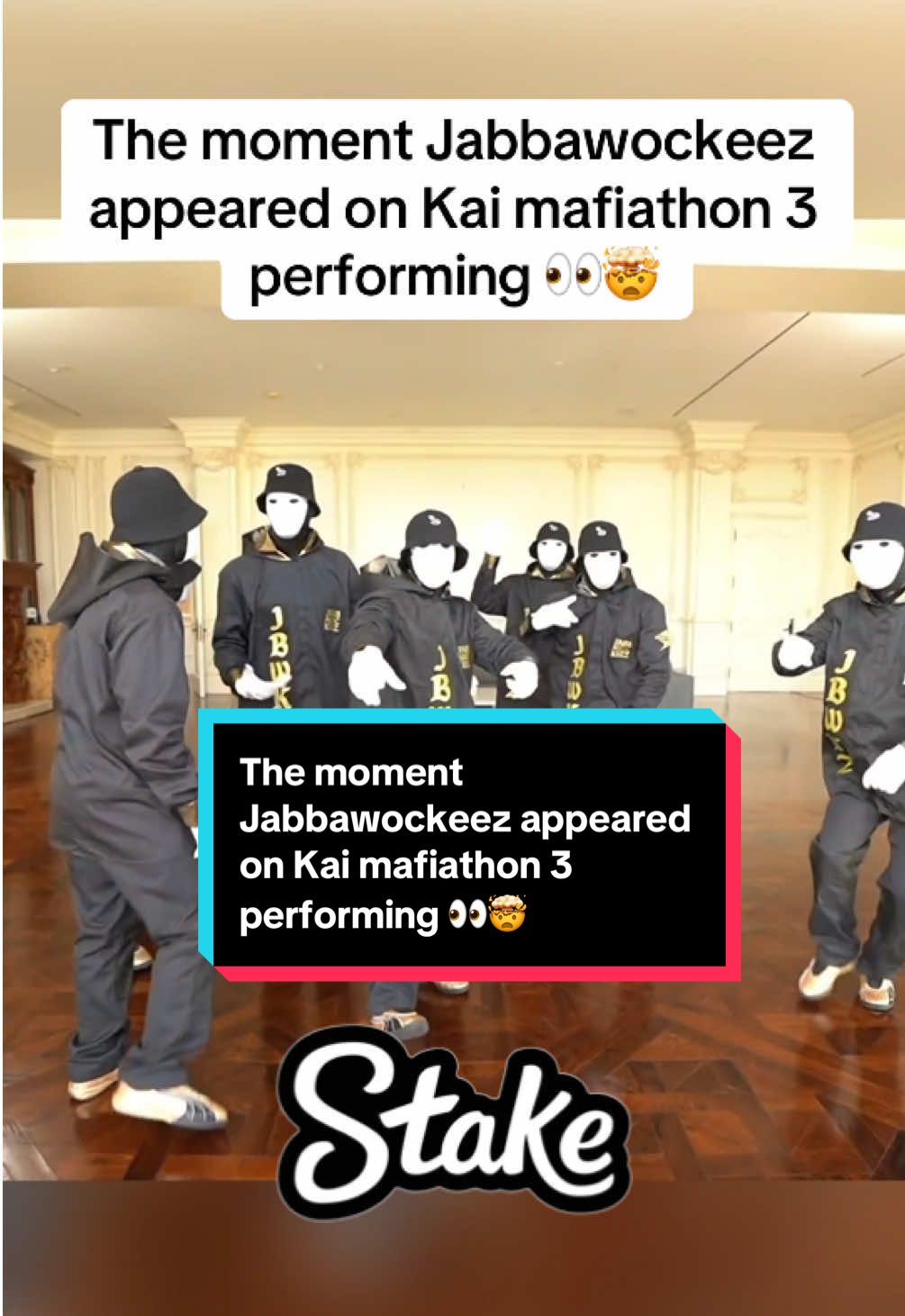 The moment Jabbawockeez appeared on Kai mafiathon 3 performing 👀🤯 #kai #mafiathon3 #fyp #jabbawockeez 