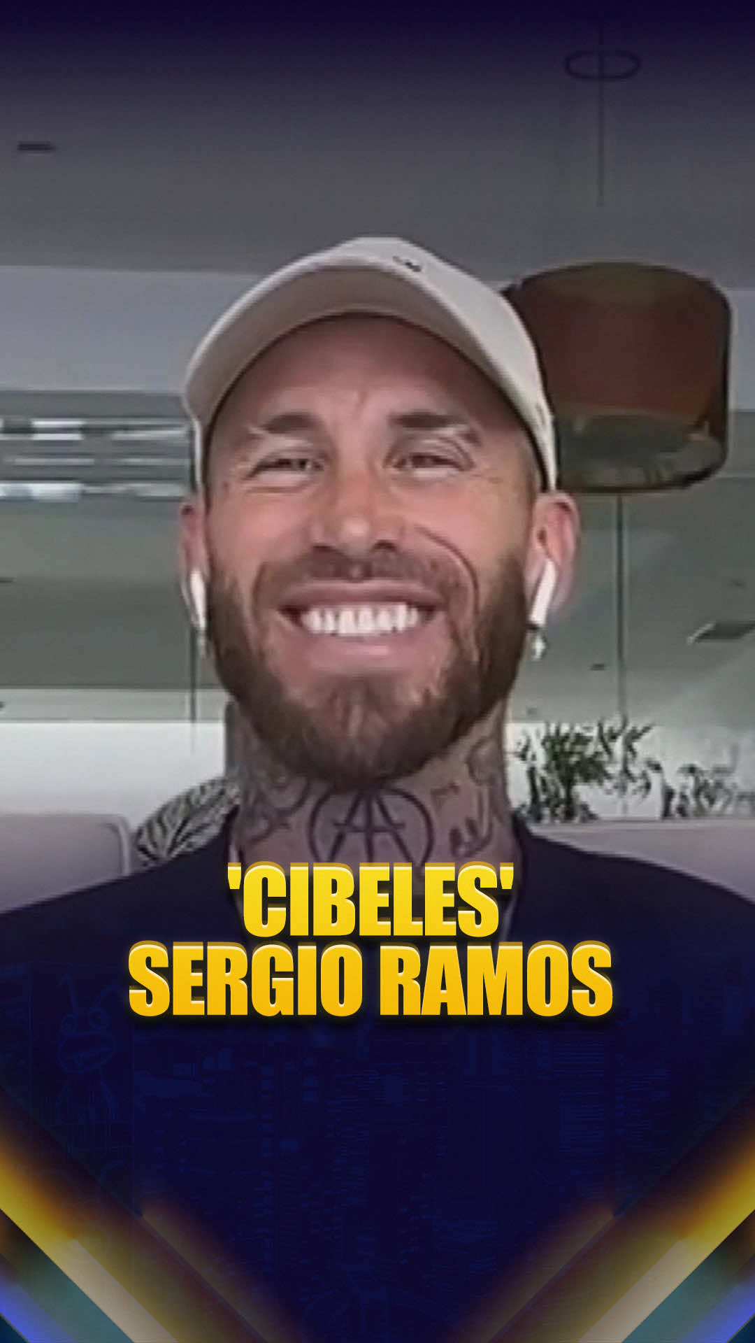 Conectamos con @Sergio Ramos para hablar de su nueva canción ‘Cibeles’  #ElHormiguero #BertínEH #QueVer #TeleEnTiktok 