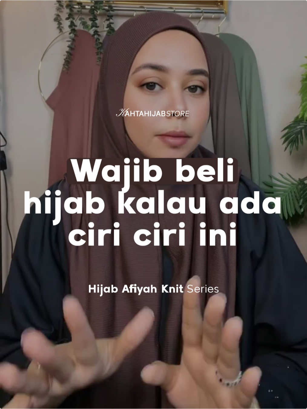 kalau ara ciri ciri ini, mimin saranin langsung ambil deh hijabnya 😍 #hijabinstan #hijabknit #hijabpremium 