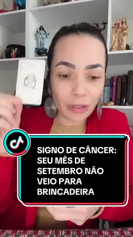 Signo de Câncer, seu mês de setembro não veio para brincadeira #carololivie #espiritualidade #mediunidade #tarot #signos 