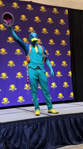 DragonCon Cosplay competition!!! Perry the Platypus! #bangincosplay #cosplay #perrytheplatypus #Dragoncon #phineasandferb 