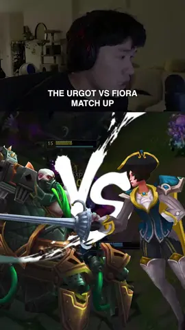 NEVER LOSE URGOT VS FIORA AGAIN🦀