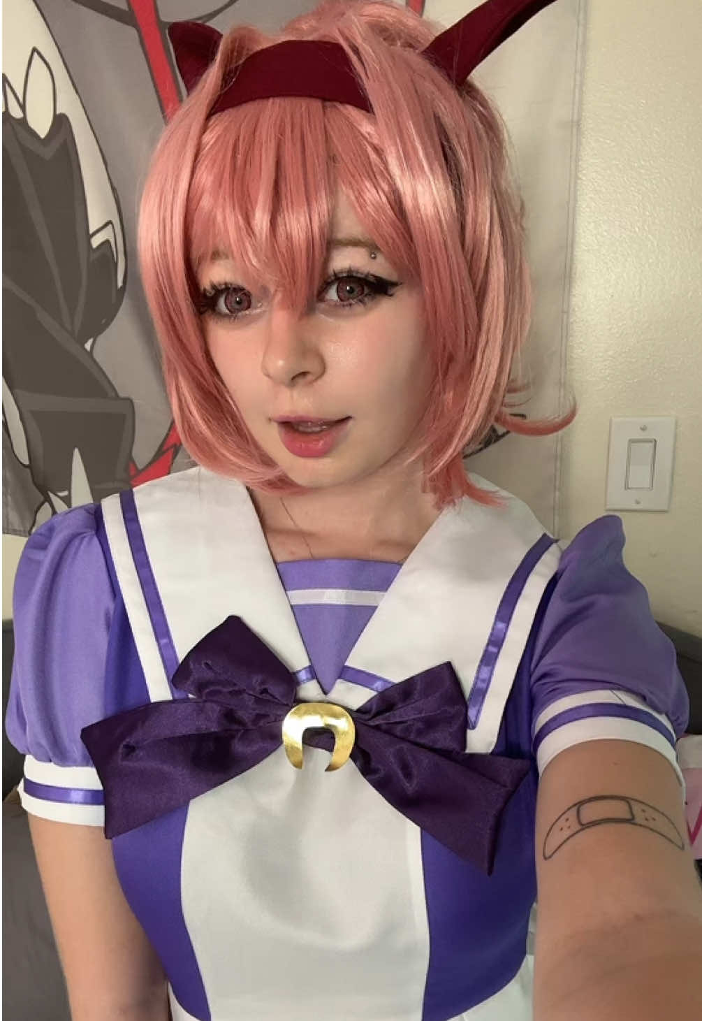 Managed to find a wig for haru urara !!! #umamusume 