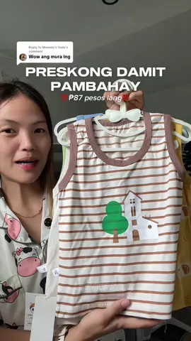 Replying to @Mommy's finds ₱87 pesos sando top for kids!! #sando #sandotop #kidswear #babyclothes #clothesforkids 