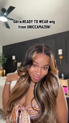 Get a READY TO WEAR wig  from UNICEAMAZON! 🙌🏽😍 @uniceamazon @unice_amazonstore ➡️Click the link in my bio for more info & purchase details⬅️  #uniceamazon #uniceamazonwig#unicehair #amazonwig #amazonfind