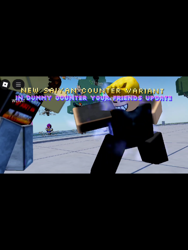 New Saiyan Counter Variant In Dummy Counter Your Friends Update #Roblox @Konnard 