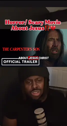 They Made A Jesus Horror/ scary movie 🤦🏽‍♂️ hollywood gone to far #jesus #christian #movies #thecarpenterson 