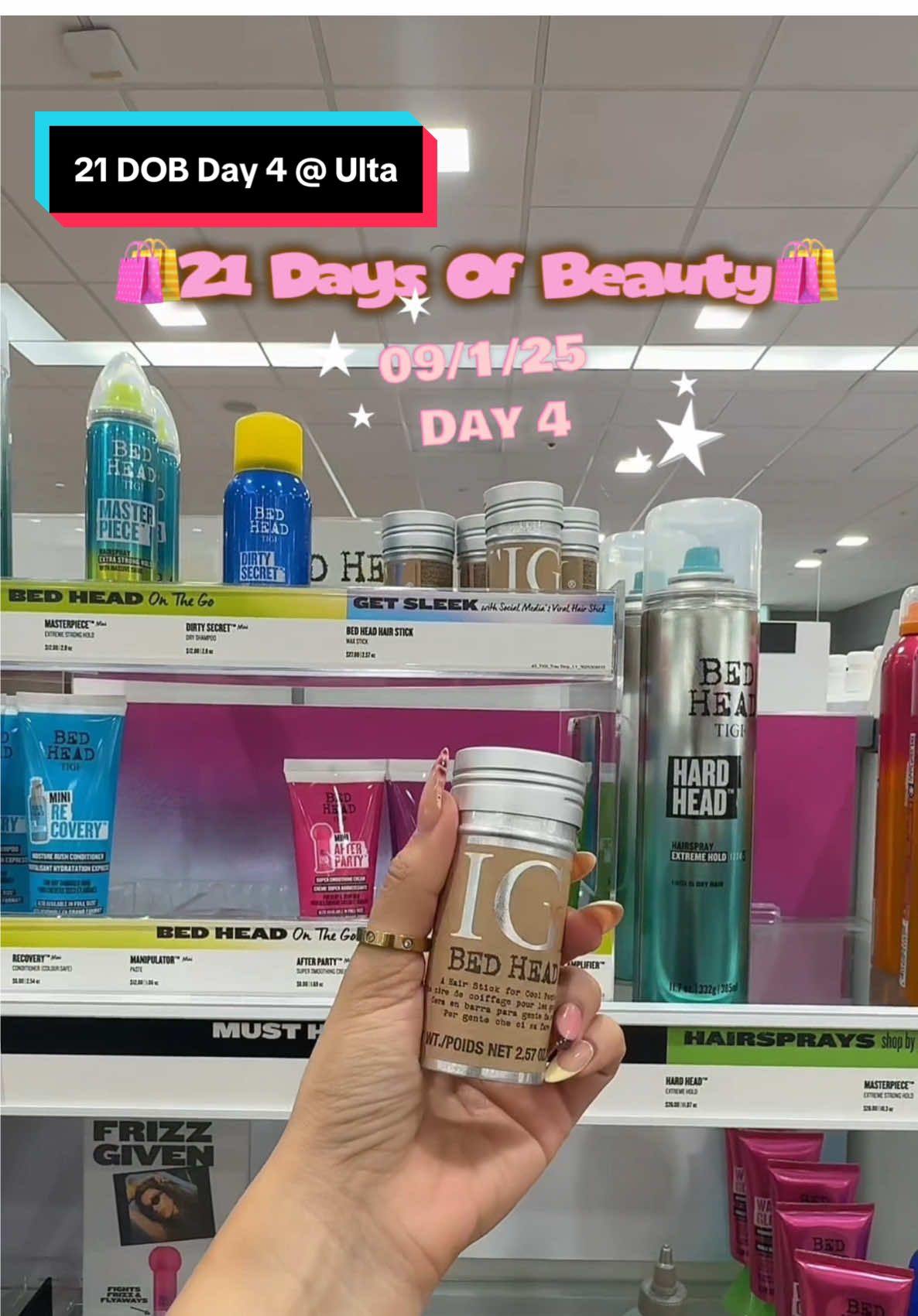 Day 4 of @Ulta Beauty 21 Days of Beauty ✨🛍️🩷  #21daysofbeauty #ulta21daysofbeauty #ultabeauties #ultabeauty #fatimarodarte6  @IT Cosmetics @Lancôme @ELEMIS @Madison Reed @Bed Head by TIGI @PUR Cosmetics @Kopari Beauty @Wella Professionals @Mugler @maccosmetics 