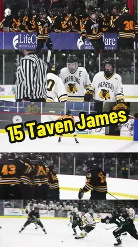 #15 Taven James - Warroad #iykyk #highschool #hockey 