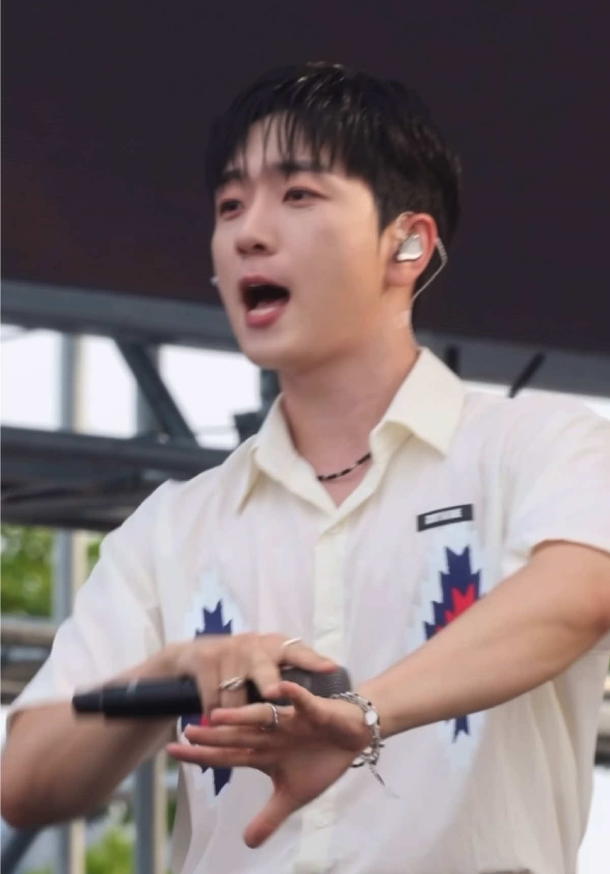 🇪🇸Si te pido un beso ven dámelo💋 Island Festival🍧🏖️ 2025.8.2 #BaeDoohoon #KangHyungho #KOWOORIM #ChoMingyu #Forestella