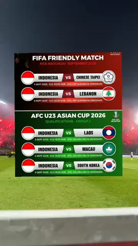 jadwal timnas #timnas #timnasindonesia #timnasday #indonesia🇮🇩 