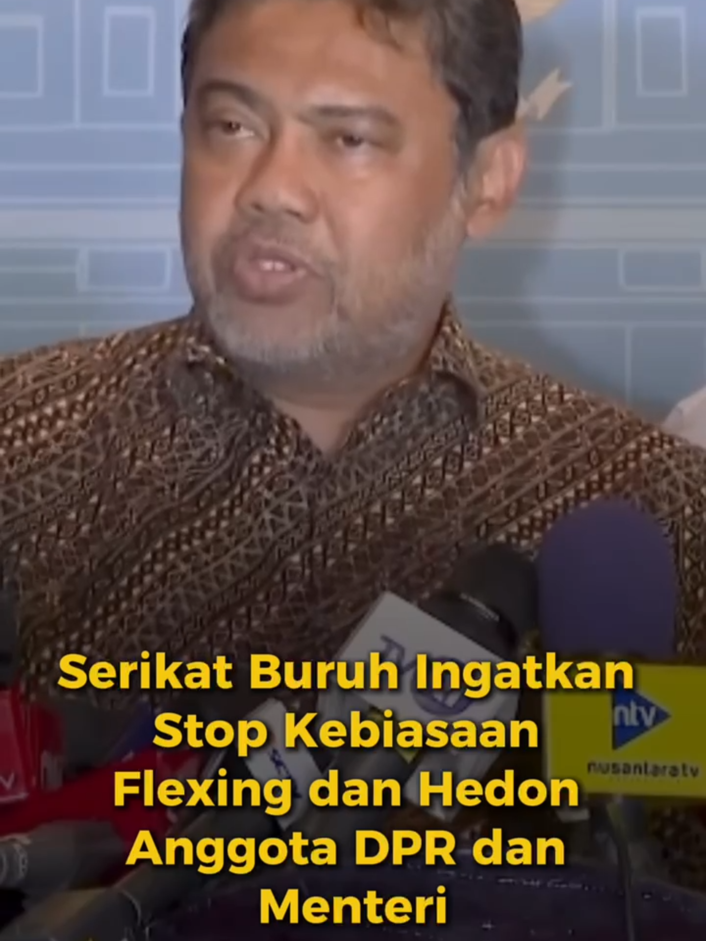 Serikat Buruh Ingatkan Stop Kebiasaan Flexing dan Hedon Anggota DPR dan Menteri