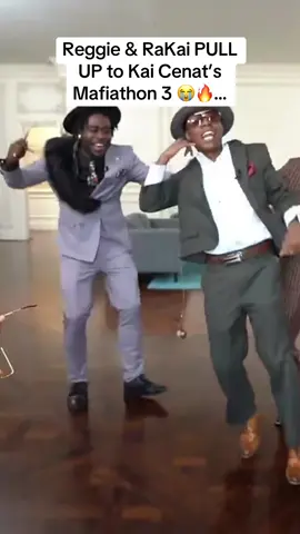 Reggie & RaKai PULL UP to Kai Cenat’s Mafiathon 3 😭🔥… #reggie #rakai #kaicenat 