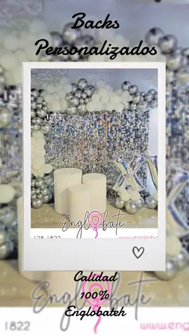 🎈✨ ¡Haz de tu evento un momento inolvidable! ✨🎈 En Englóbate creamos Backs orgánicos con globos personalizados, ideales para darle un toque único a tu fiesta, sesión de fotos o celebración especial. 🥳 📌 Diseños a tu estilo 📌 Globos de la mejor calidad 📌 Personalización con nombres, frases o temática Sorprende a tus invitados con una decoración espectacular que refleje tu personalidad. 💖 📍 Estamos en Querétaro 📲 Reserva tu fecha con anticipación https://wa.me/5214421281822