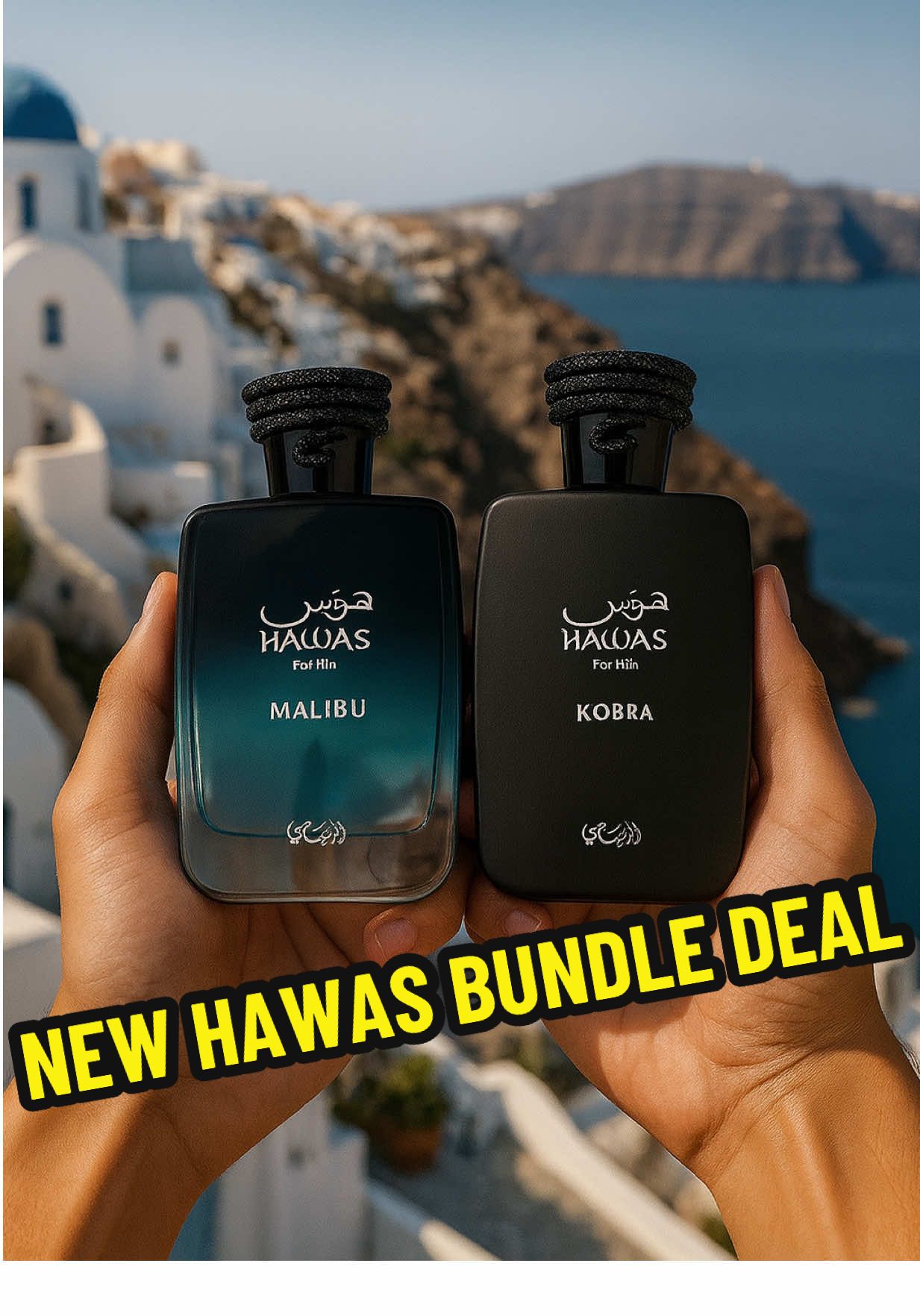 You get Hawas Malibu and Hawas Kobra the 2 new Releases from Risasi for a great price! #FragranceFinds #ExclusiveFragrance #LuxuryScent #perfumecollection 