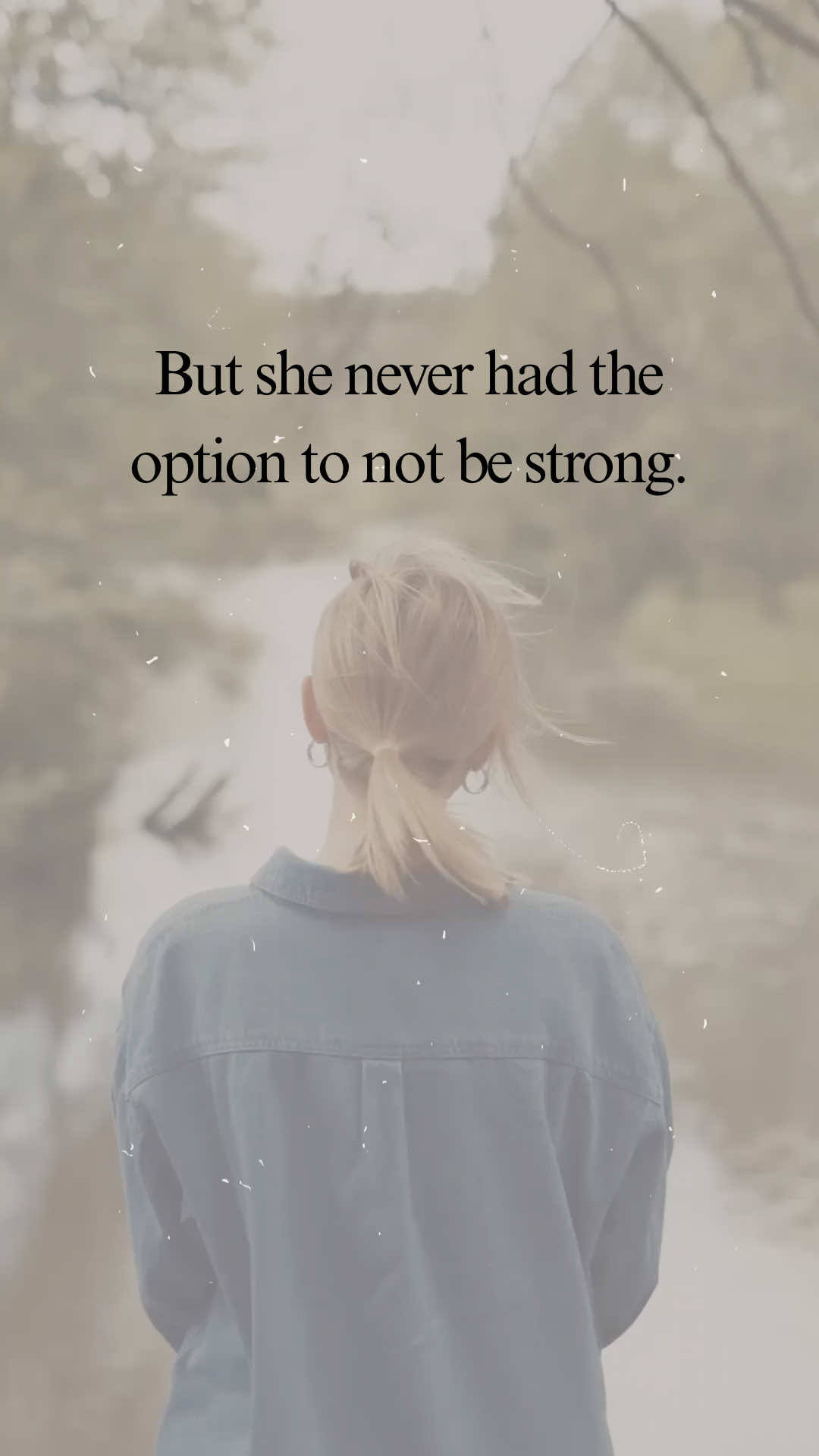 Just a friendly reminder to my beautiful sisters out there. You are not alone, I have been there and God has you. I understand you, I feel you, I am you. 📲 Share with someone or tag a friend you know needs this. #strong #strongwoman #strongwome #singlemom #singlemomsoftiktok 
