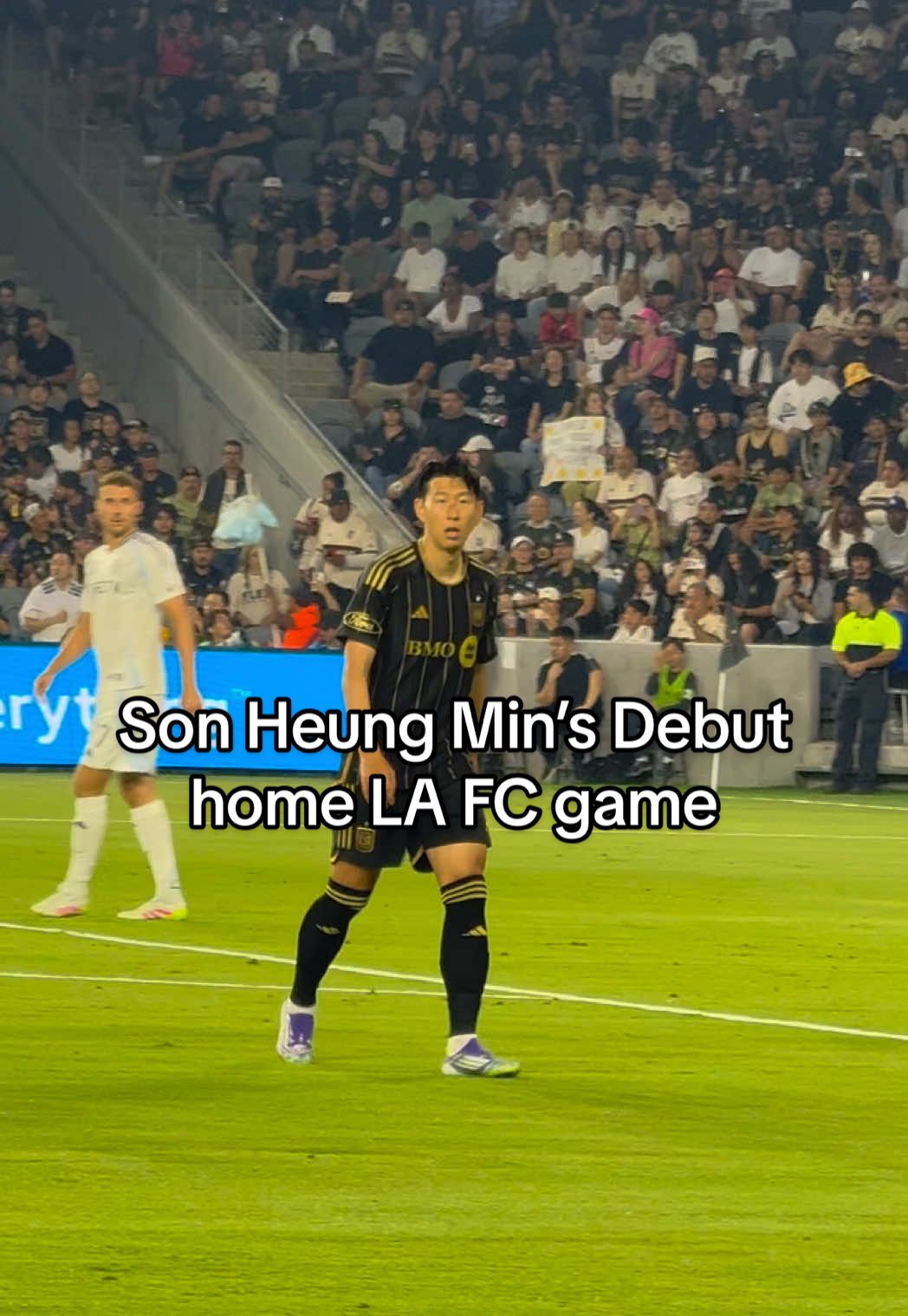 So surreal to see the legend Son Heung-Min in real life! Welcome to LA Sonny!!!! #lafc #sonheungmin #MLS #fyp 