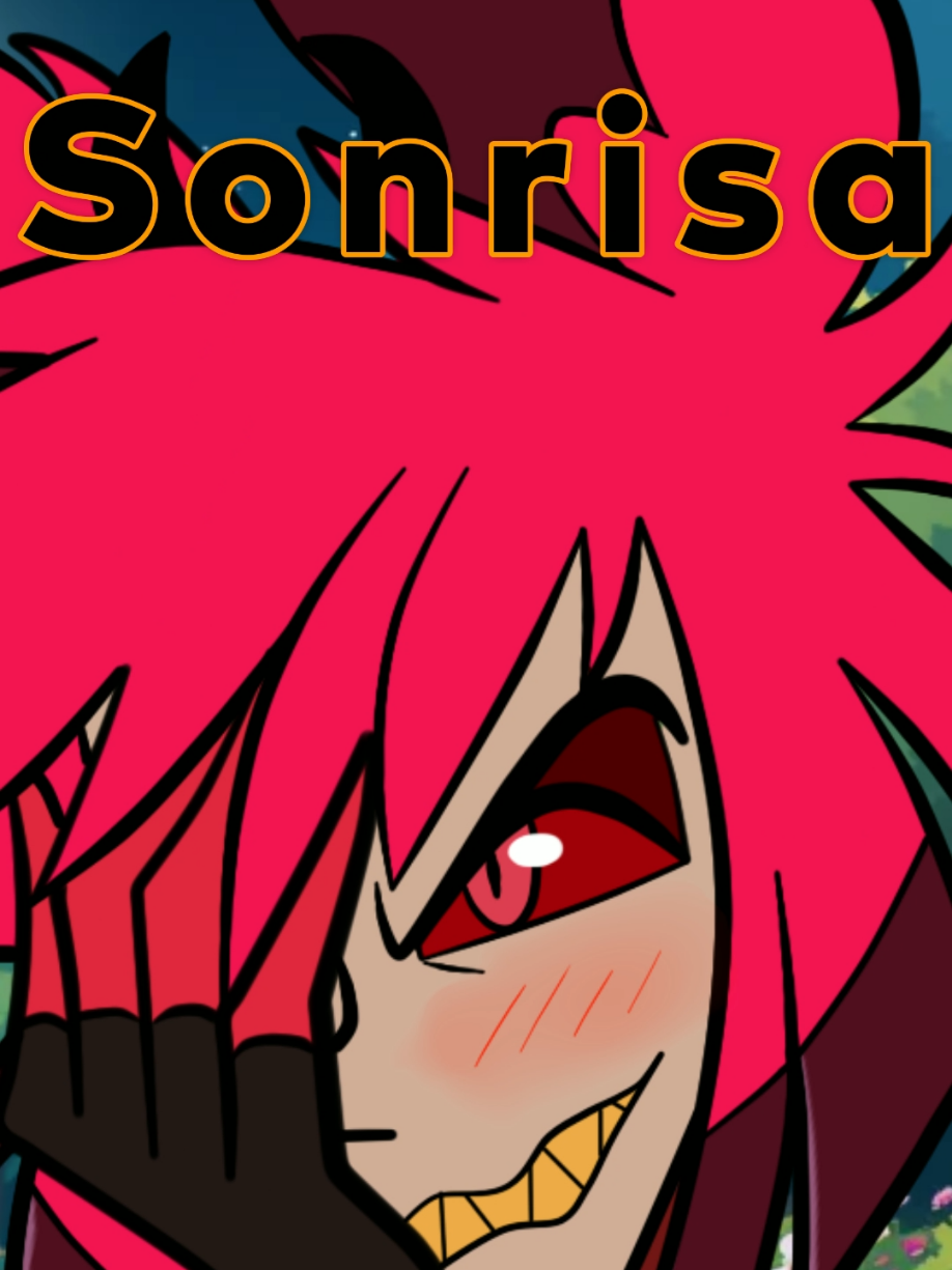 Sonrisa #alastor #hazbinhotel #radiodemon #angeldelaverdad 