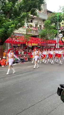 Khối nữ quân nhạc. Những bông Hồng xinh đẹp ❤️.#dieubinh #2thang9 #rangrovietnam #viralvideo #tuhaovietnam 