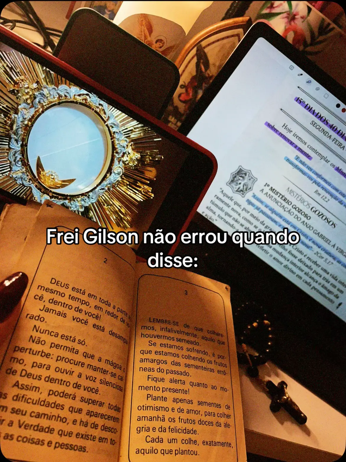 #freigilson #catolicos #quaresmadesaomiguel 